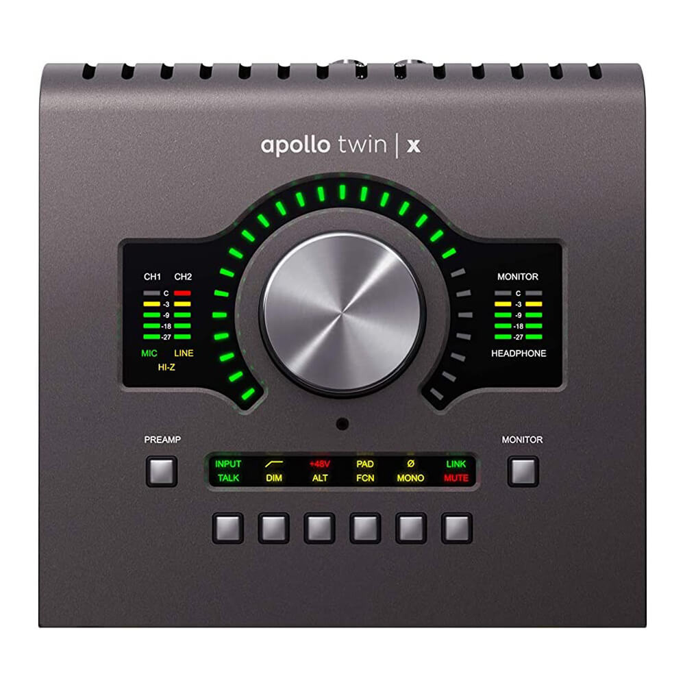 io Apollo Twin X Quad Thunderbolt 3 Audio Interface-view 2