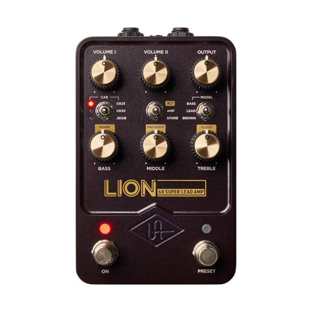 Universal Audio UAFX Lion 68 Super Lead Amp Pedal | The Pro Audio